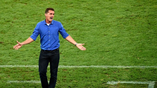 Vagner Mancini en un partido