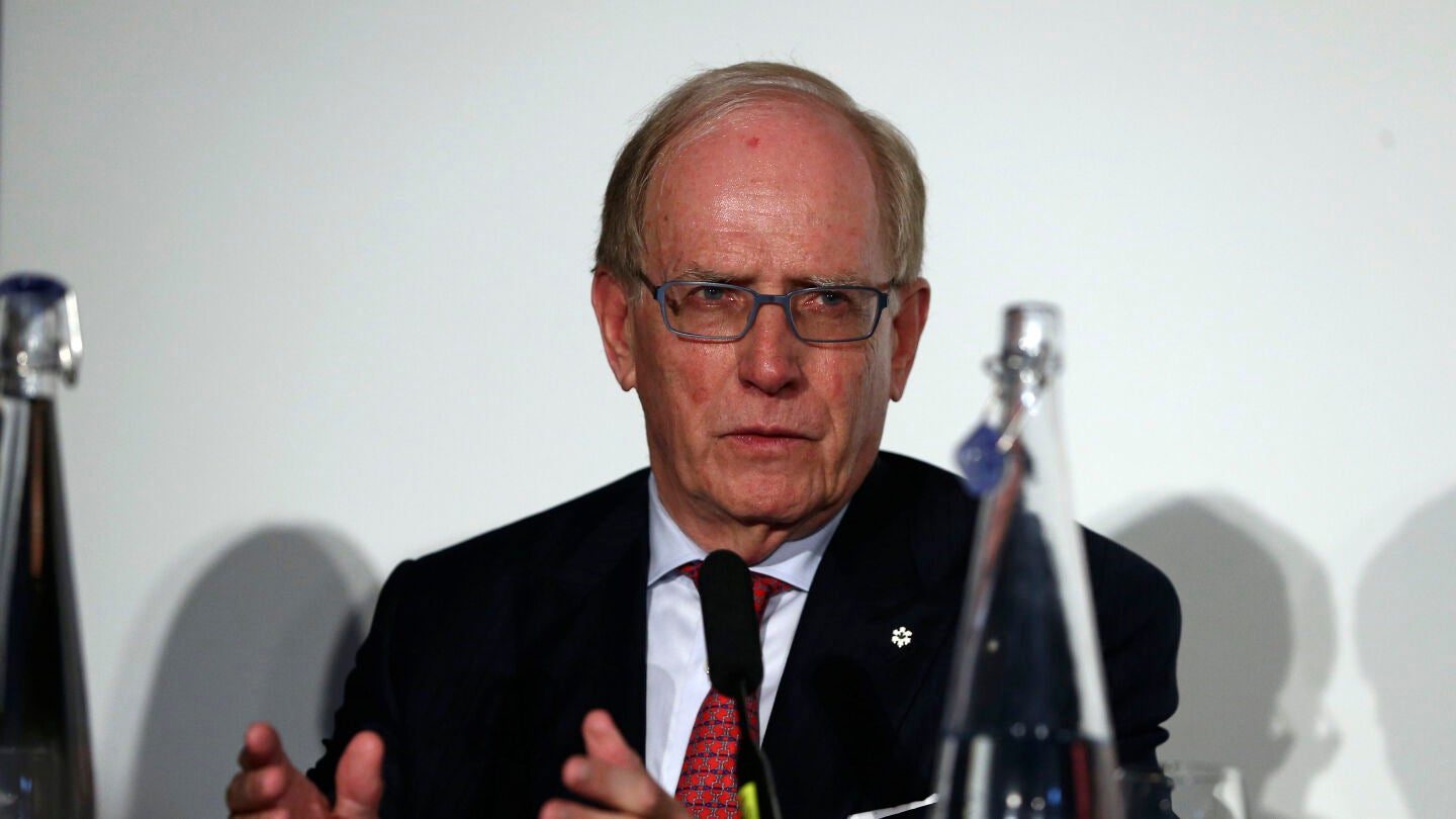 Richard McLaren en rueda de prensa