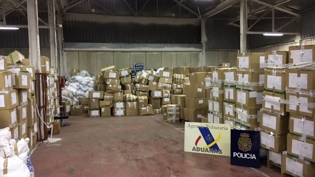 Uno de los almacenes 