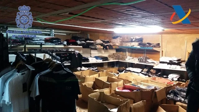 Imagen de los objetos requisados 