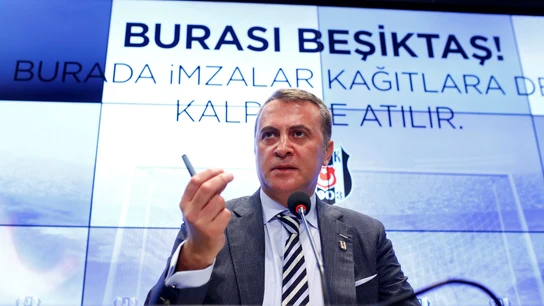 El presidente del Besiktas El presidente del Besiktas