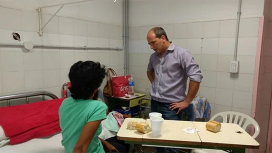 La menor se recupera en el hospital La menor se recupera en el hospital