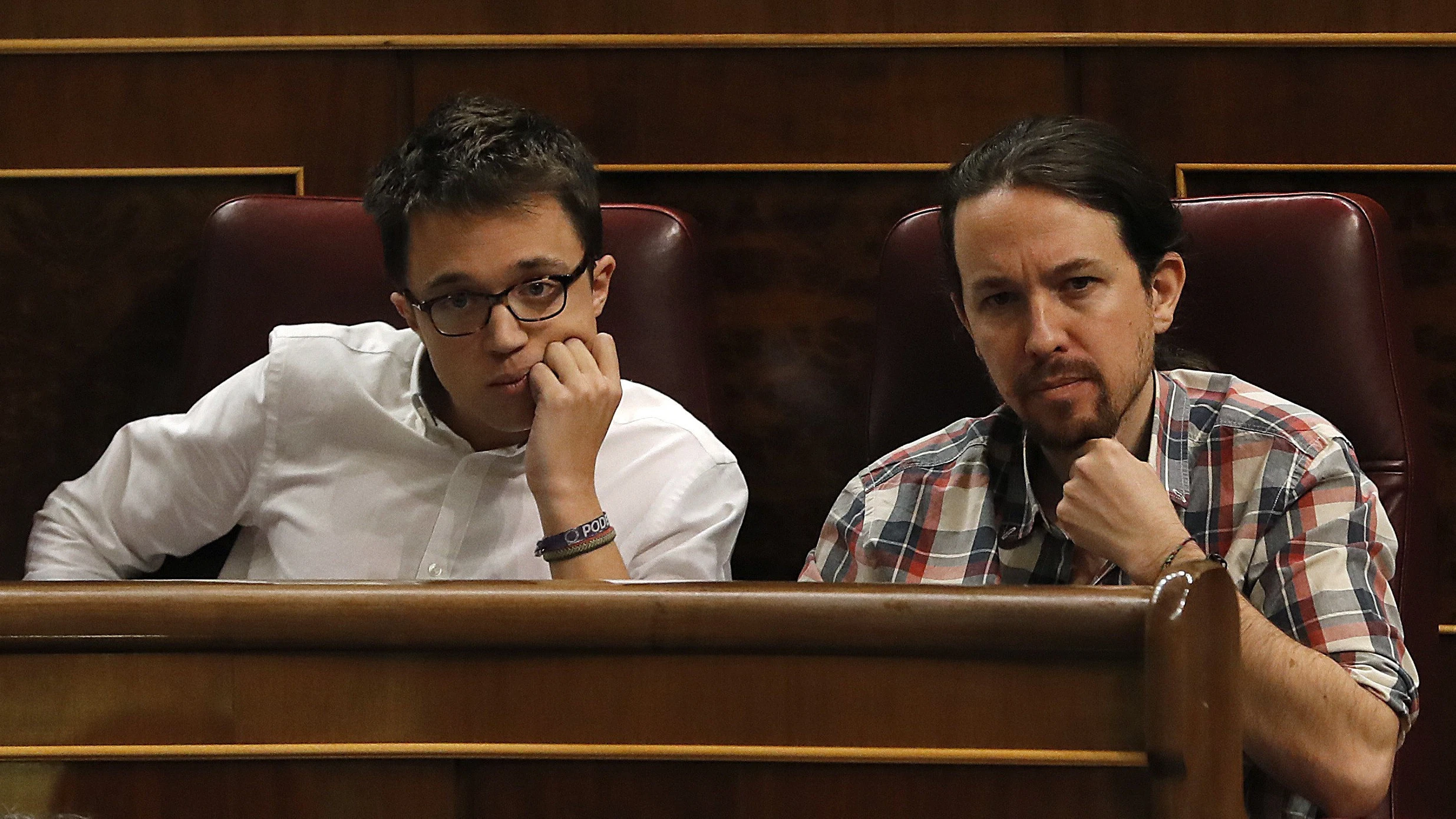 Iñigo Errejón y Pablo Iglesias Iñigo Errejón y Pablo Iglesias