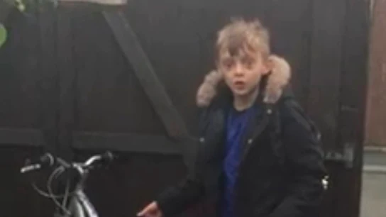 Sorpresa de un niño cuando le devolvieron su bici Sorpresa de un niño cuando le devolvieron su bici