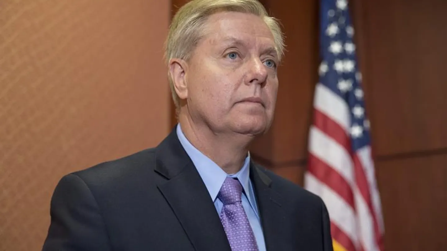 El senador republicano de Carolina del Sur Lindsey Graham El senador republicano de Carolina del Sur Lindsey Graham