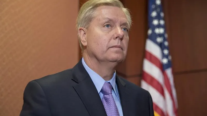 El senador republicano de Carolina del Sur Lindsey Graham