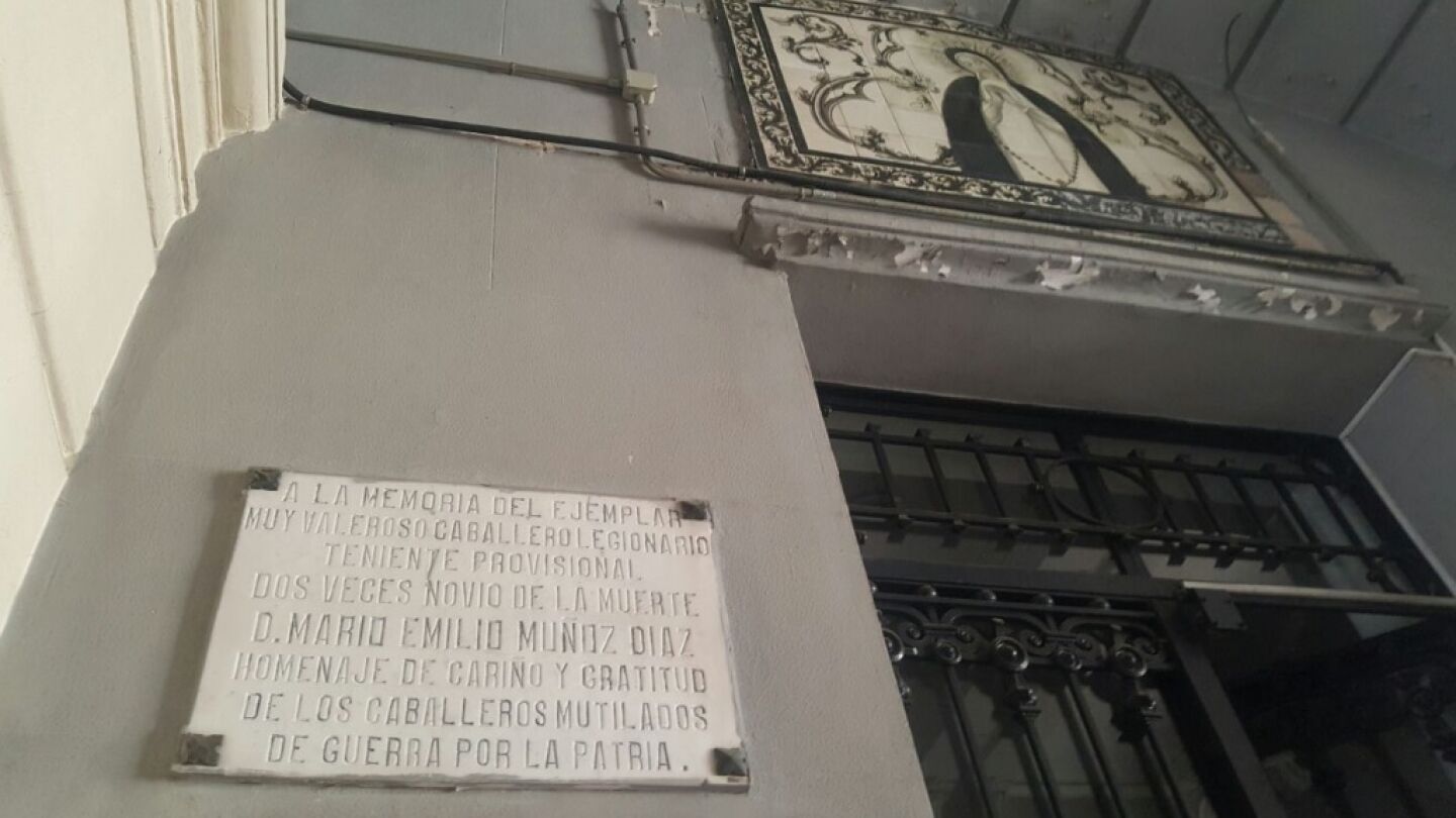 Imagen del edificio ocupado por el colectivo