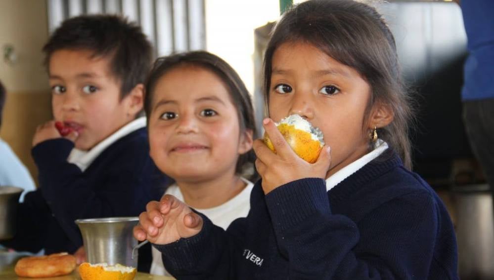 Niños en Ecuador