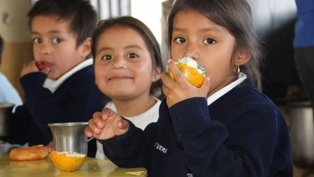 Ni&ntilde;os en Ecuador