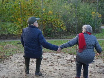 Pareja de ancianos Pareja de ancianos
