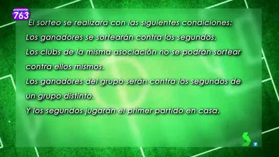 La 'clara' traducción simultánea del sorteo de la Champions La 'clara' traducción simultánea del sorteo de la Champions