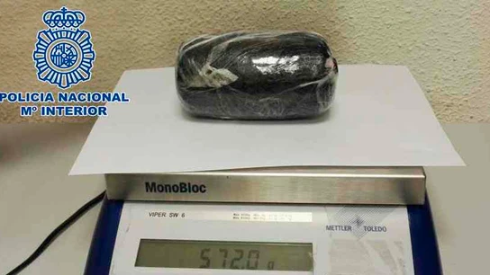 Droga incautada en el aeropuerto de Barajas Droga incautada en el aeropuerto de Barajas