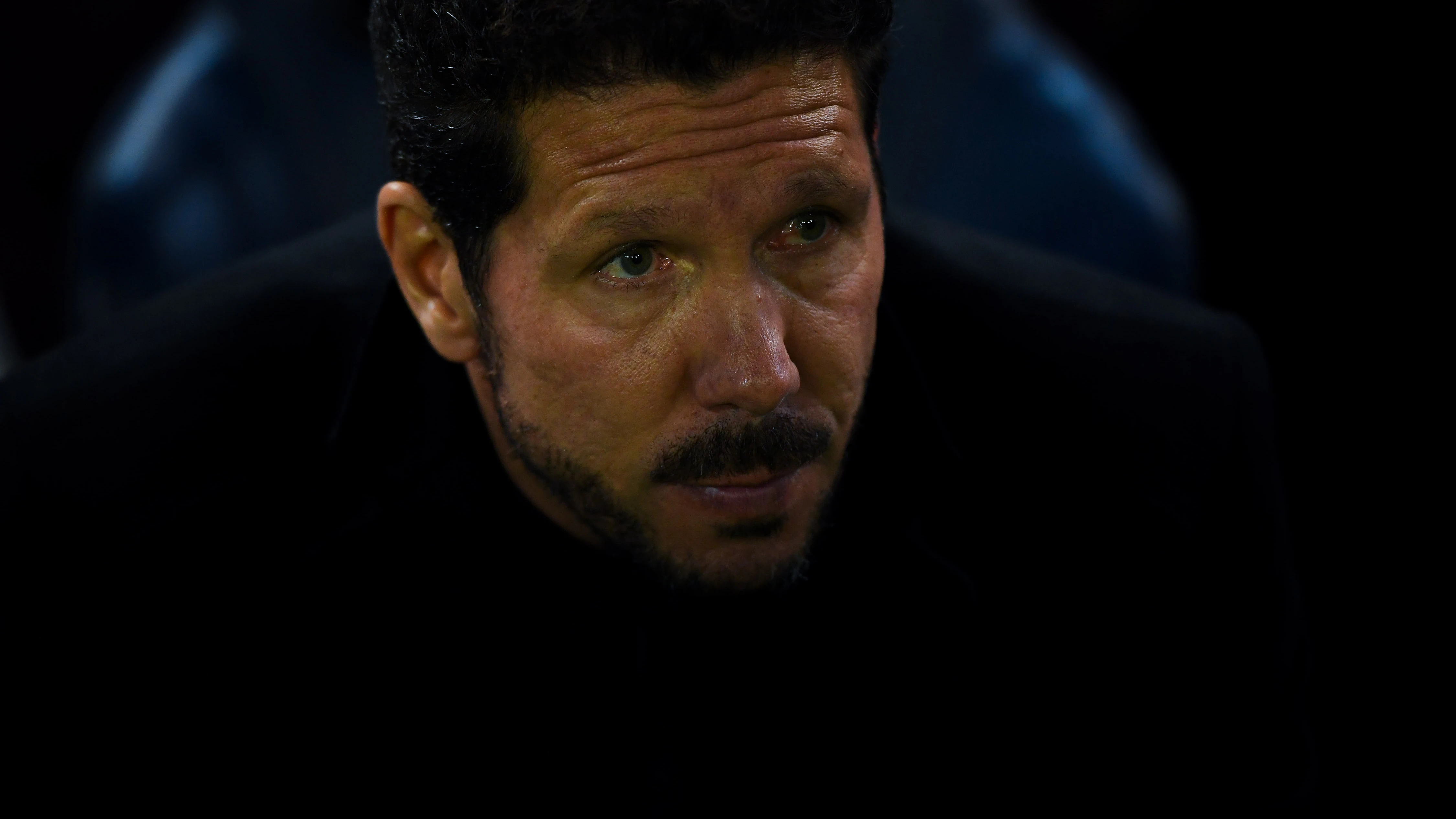 Simeone, en el banquillo del Madrigal Simeone, en el banquillo del Madrigal