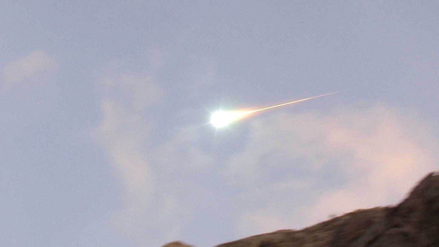 Una 'bola de fuego' avistada en Espa&ntilde;a