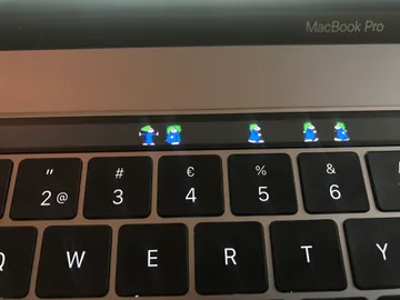 Lemmings en TouchBar Lemmings en TouchBar