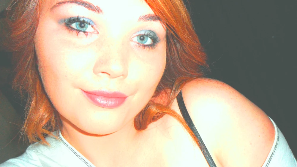 Sarah Millie antes de tener anorexia