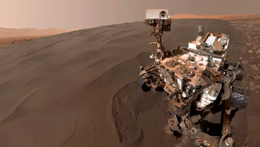 ‘Selfie’ del rover Curiosity de la NASA obtenido el pasado 19 de enero de 2016
