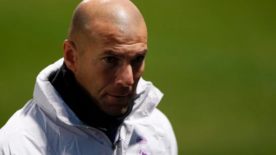 Zinedine Zidane, técnico del Real Madrid Zinedine Zidane, técnico del Real Madrid