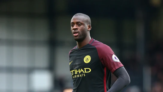 Yaya Touré, durante un partido con el Manchester City Yaya Touré, durante un partido con el Manchester City
