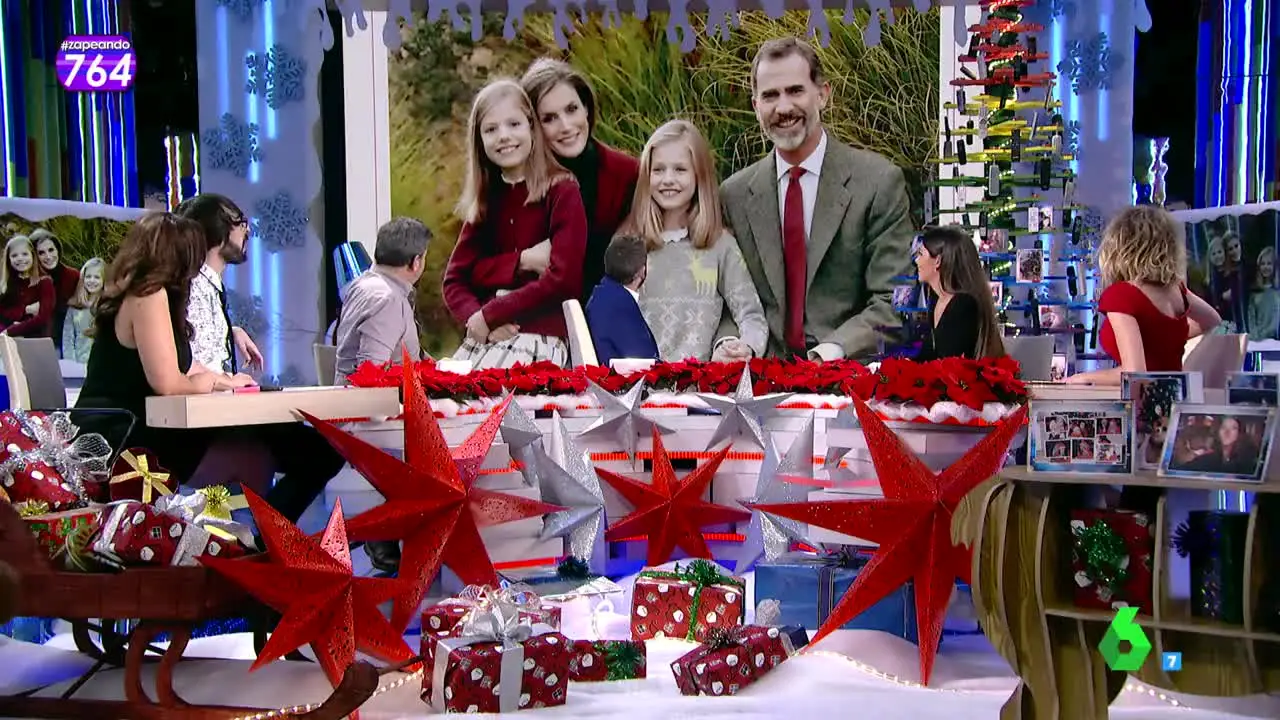 El posado navideño de la Familia Real El posado navideño de la Familia Real