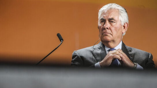 Rex Tillerson en una imagen de archivo
