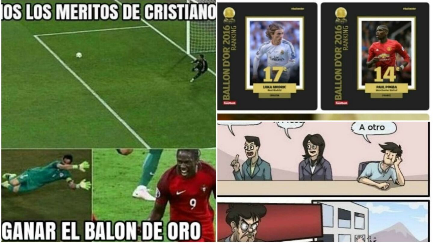 Los mejores 'memes' del Bal&oacute;n de Oro