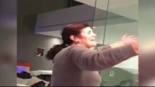 Madre de Cristiano celebrando el Mundial de Clubes Madre de Cristiano celebrando el Mundial de Clubes