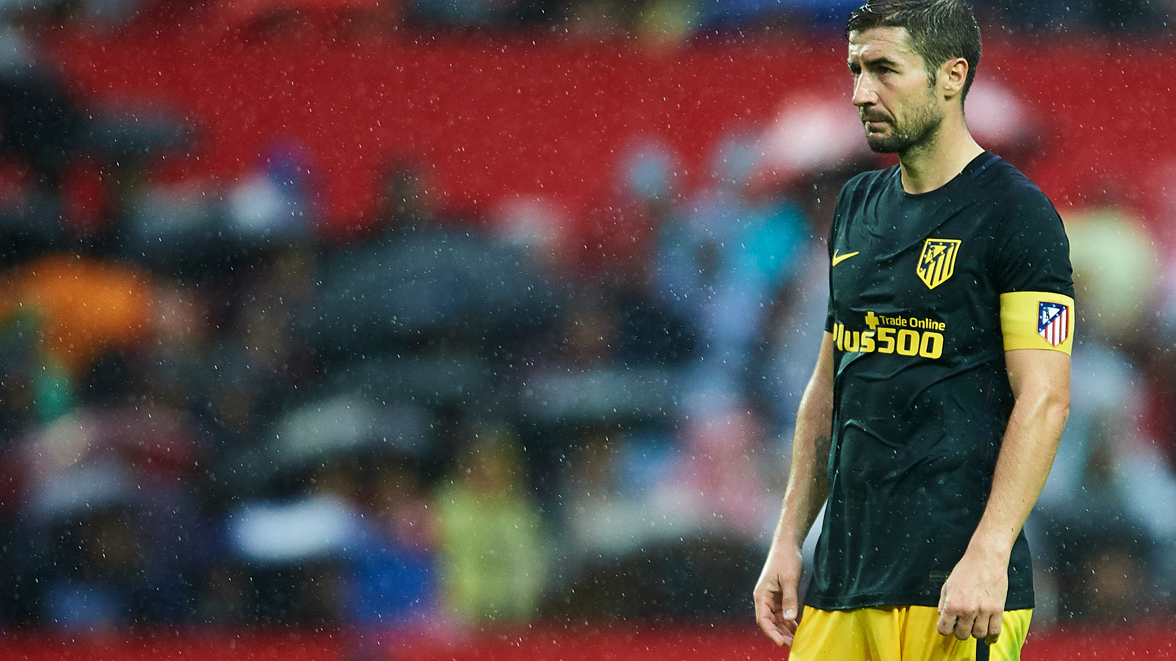 Gabi en un partido con el Atlético de Madrid Gabi en un partido con el Atlético de Madrid