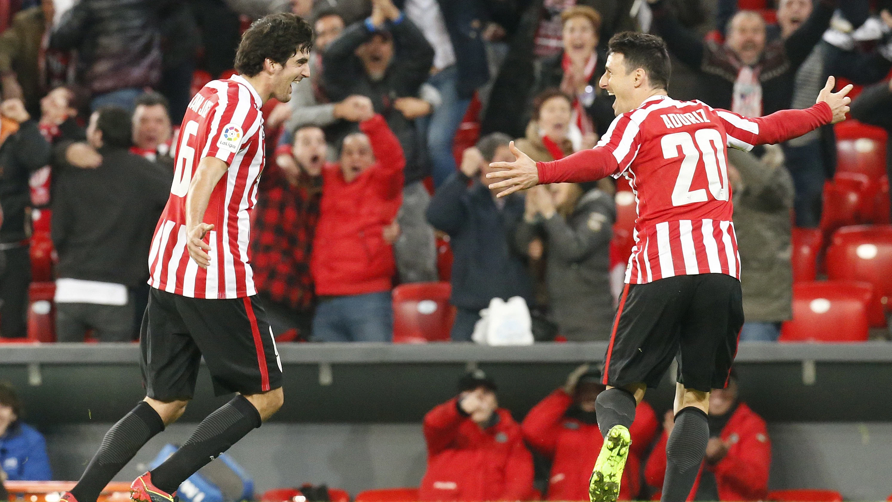 San José y Aduriz, héroes del Athletic contra el Celta de Vigo