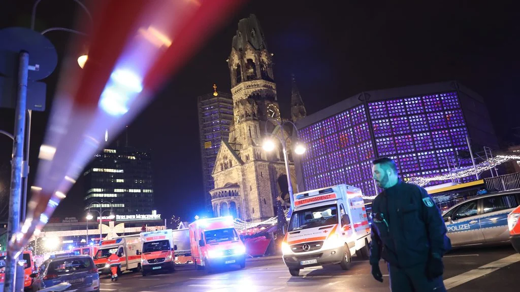 Dispositivo policial en el centro de Berlín