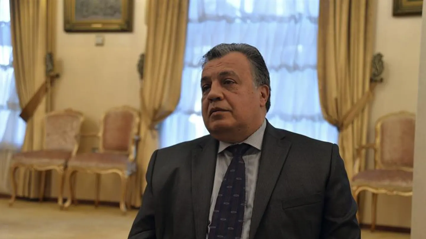 El embajador de Rusia asesinado en Ankara El embajador de Rusia asesinado en Ankara
