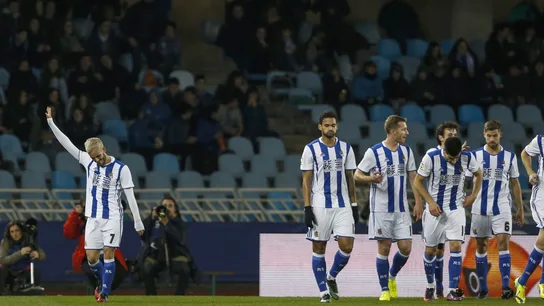 Juanmi Jiménez celebra su gol contra el Valladolid Juanmi Jiménez celebra su gol contra el Valladolid