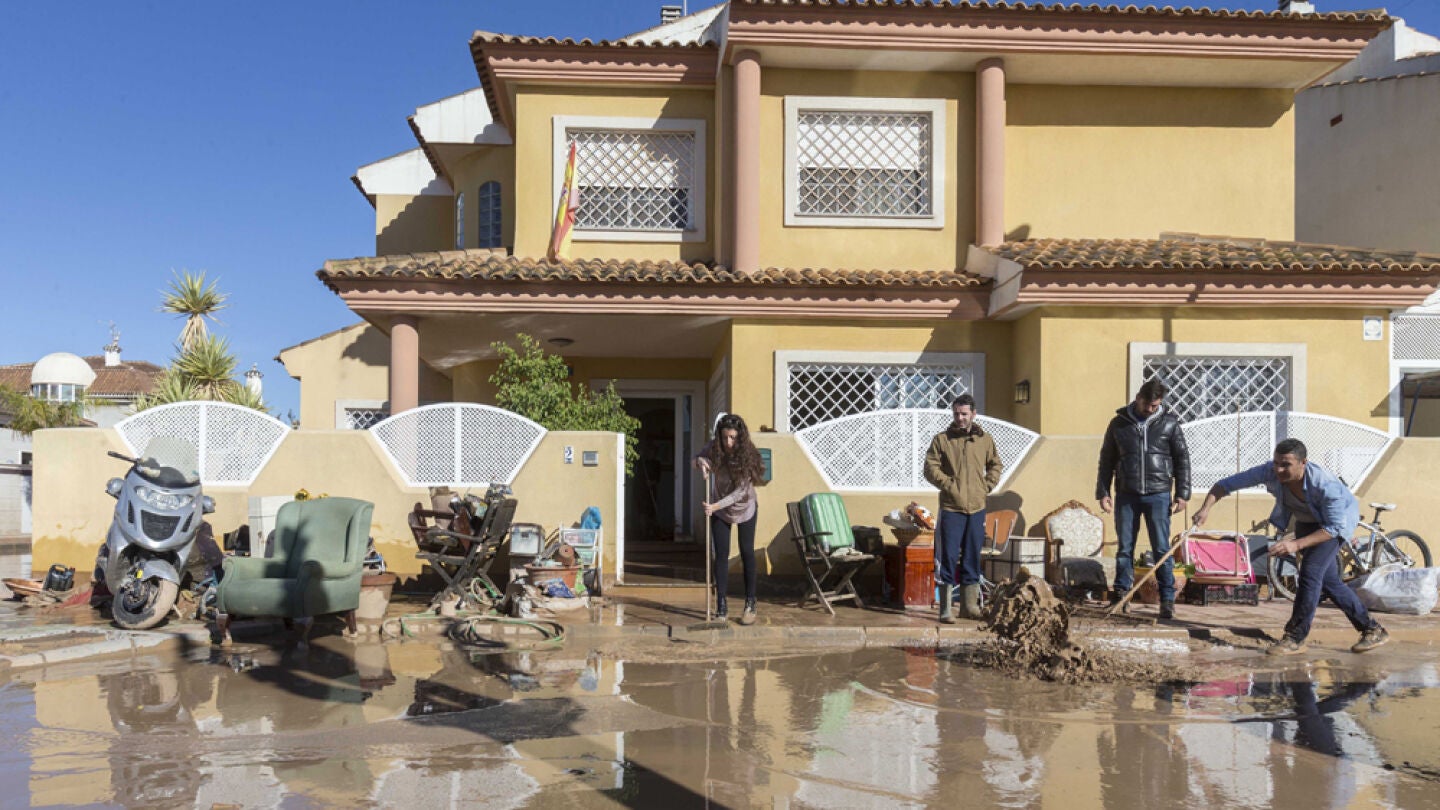 Inundaciones en Los Alc&aacute;zares, Murcia