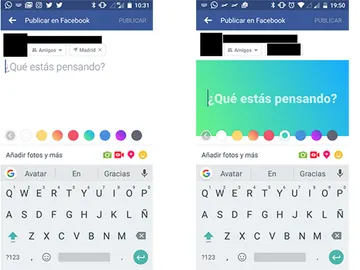 Ya puedes poner color a tus publicaciones de Facebook Ya puedes poner color a tus publicaciones de Facebook