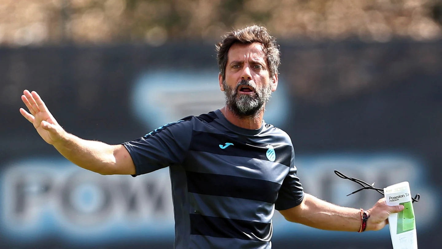 El técnico español Quique Sánchez Flores El técnico español Quique Sánchez Flores