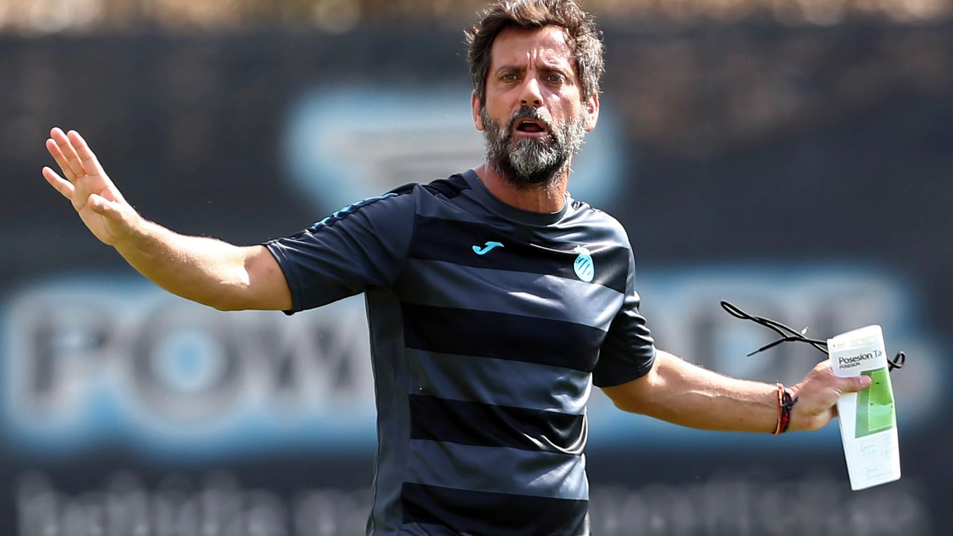 El técnico español Quique Sánchez Flores El técnico español Quique Sánchez Flores