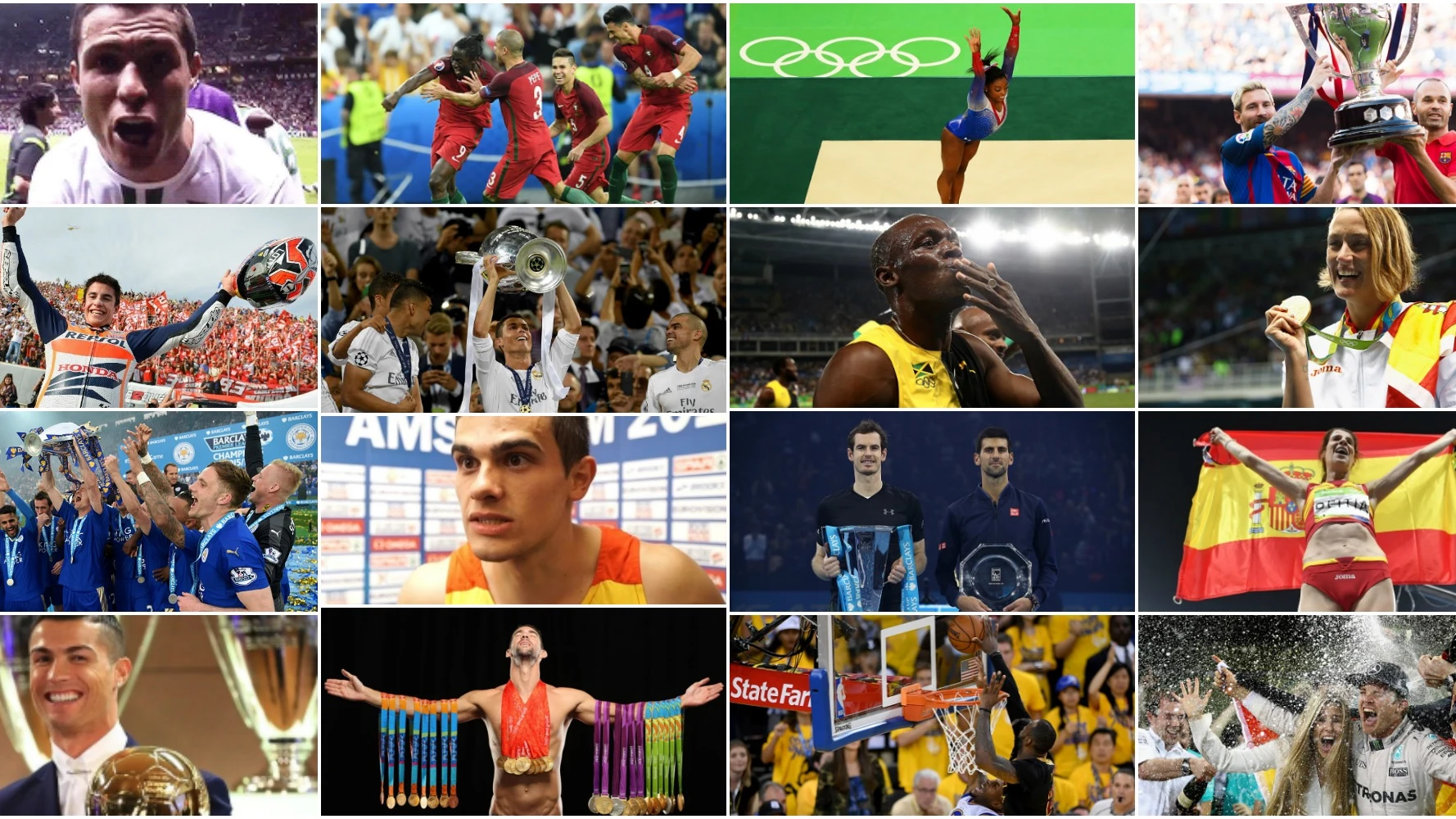 Lo mejor de 2016 en el mundo del deporte