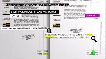 Facturas manipuladas del PP