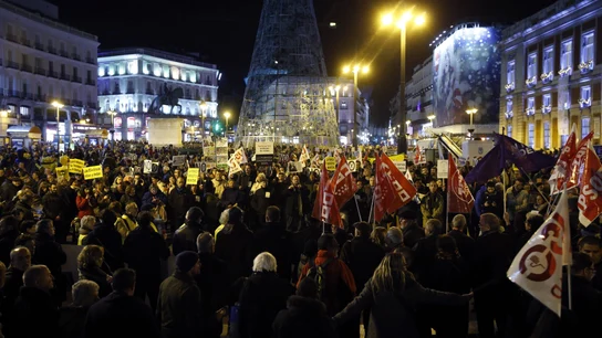 Movilización contra la pobreza energética en Madrid Movilización contra la pobreza energética en Madrid