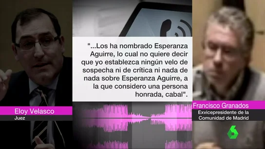 Declaración de Granados ante el juez de la Púnica Declaración de Granados ante el juez de la Púnica