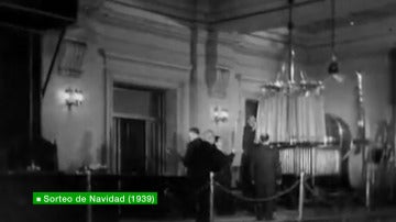 Primer sorteo de Navidad en 1936