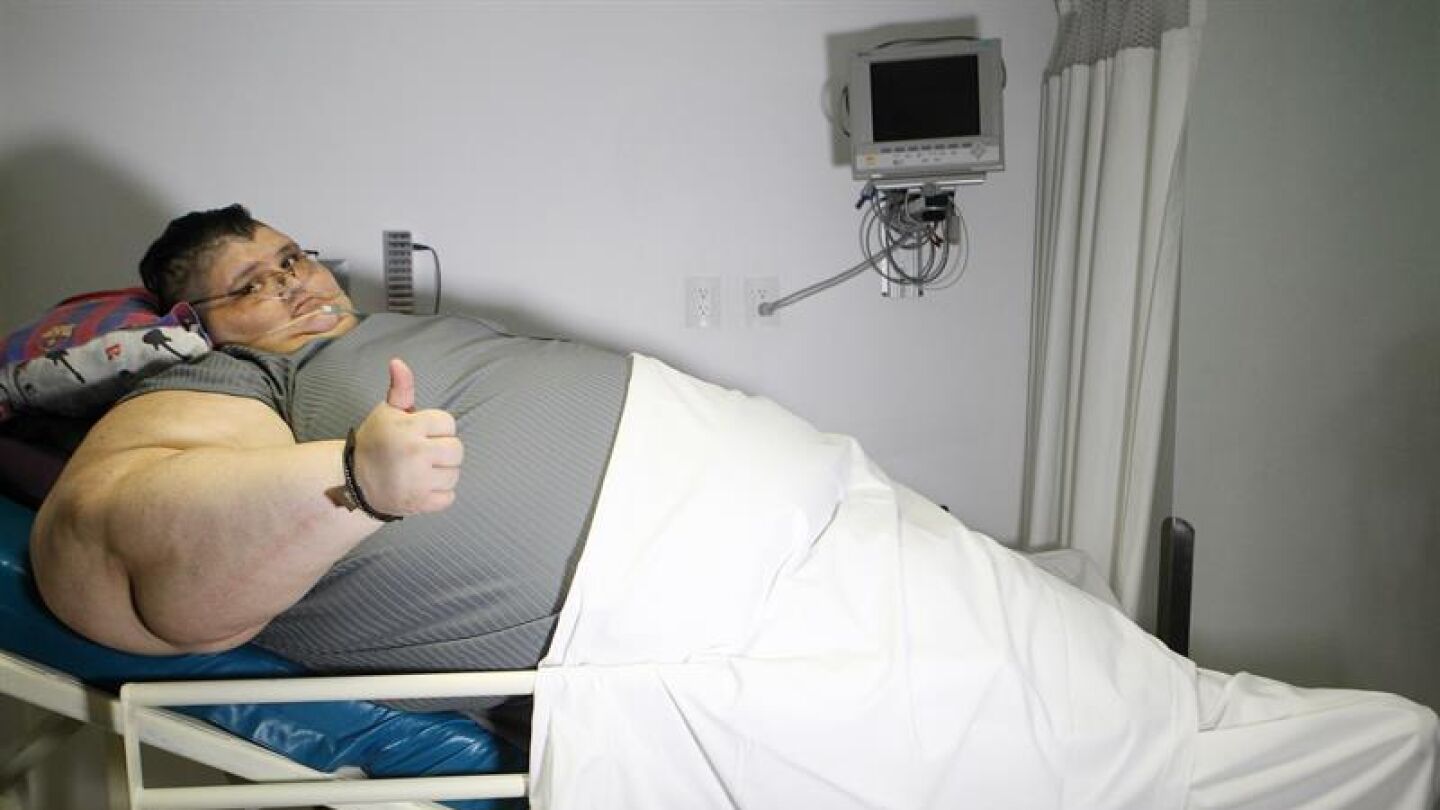 Juan Pedro Franco, el hombre m&aacute;s obeso del mundo