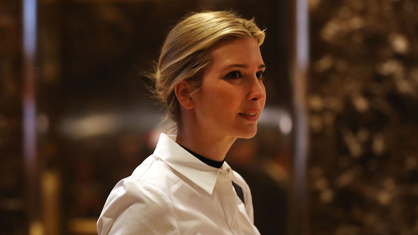 La hija del reci&eacute;n elegido presidente de EEUU, Ivanka Trump