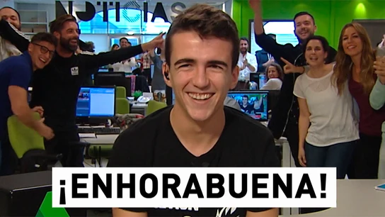 ¡El Gordo de la Lotería le tocó a Vicente Barrionuevo! ¡El Gordo de la Lotería le tocó a Vicente Barrionuevo!