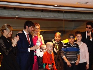 Foto de familia de la 'Cena Pirata' organizada por Esteban Granero Foto de familia de la 'Cena Pirata' organizada por Esteban Granero
