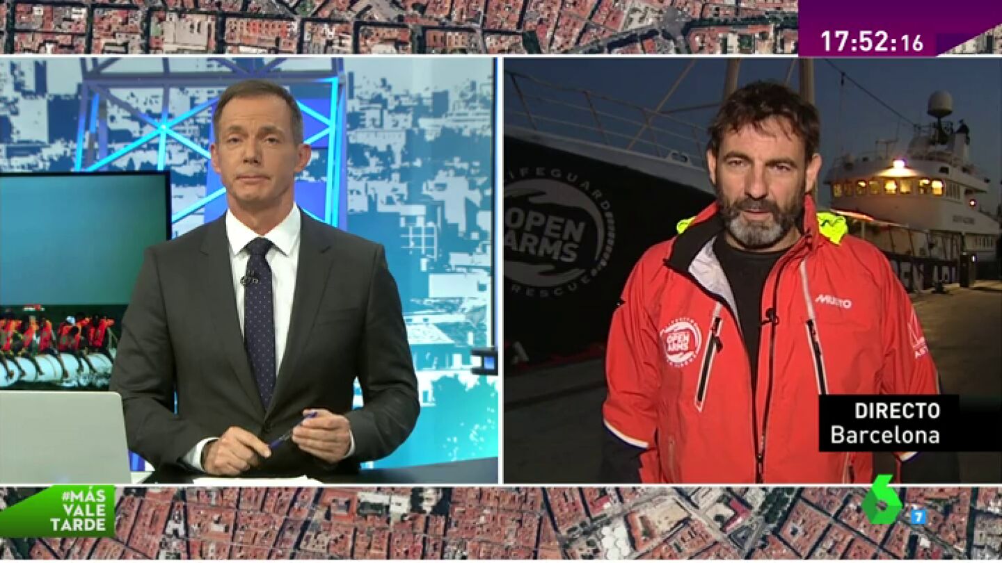 Frame 8.164152 de: &Oacute;scar Camps: "Vamos a intentar evitar que la cifra de muertos en el Mediterr&aacute;neo aumente"