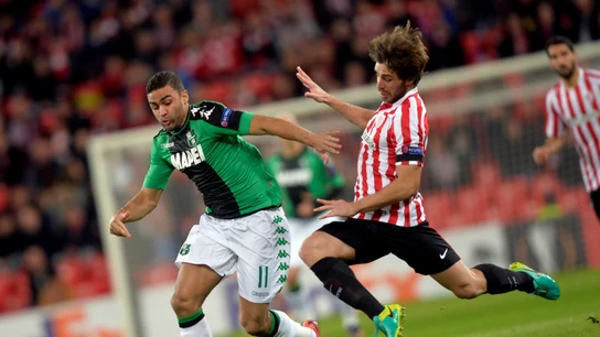 Yeray, en un partido ante el Sassuolo Yeray, en un partido ante el Sassuolo