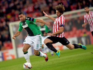 Yeray, en un partido ante el Sassuolo Yeray, en un partido ante el Sassuolo