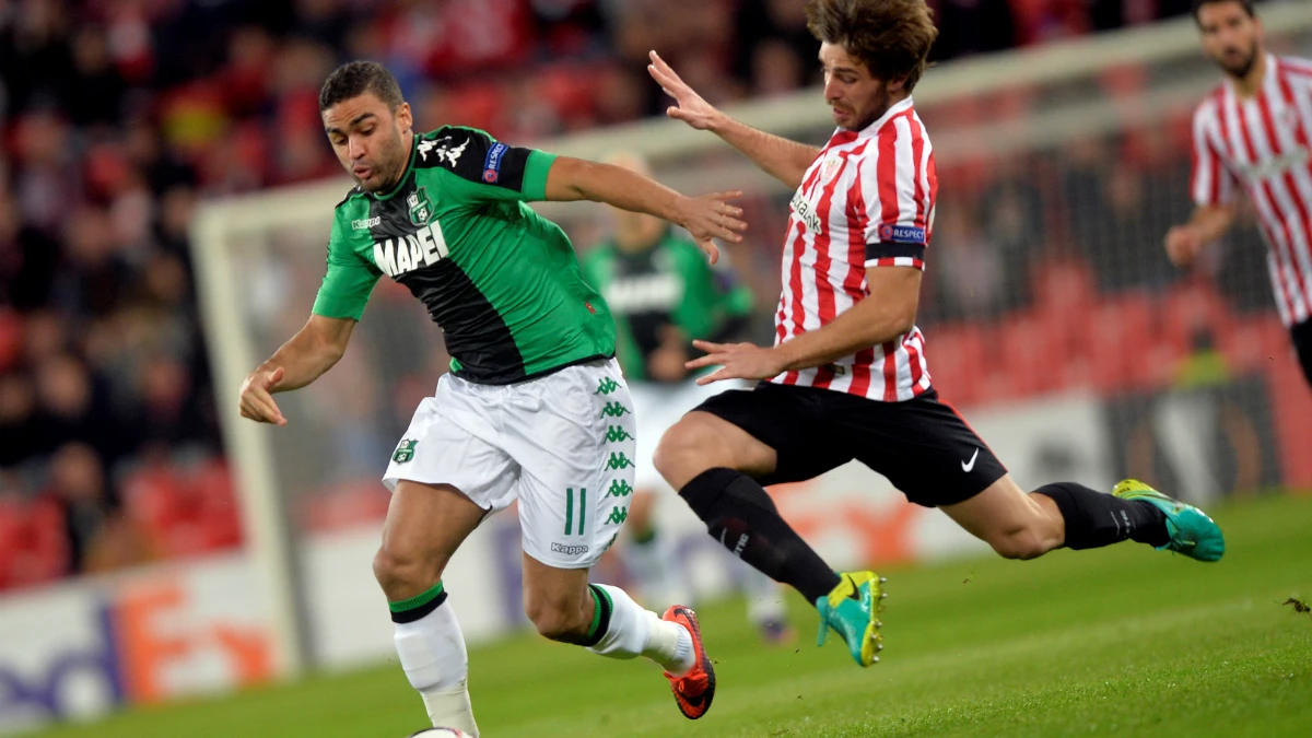 Yeray, en un partido ante el Sassuolo