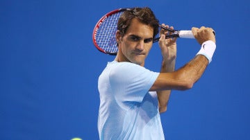 Federer, a punto para el Open de Australia